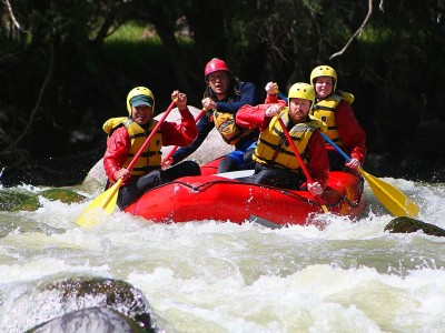 RAFTIG EN EL RIO CHILI